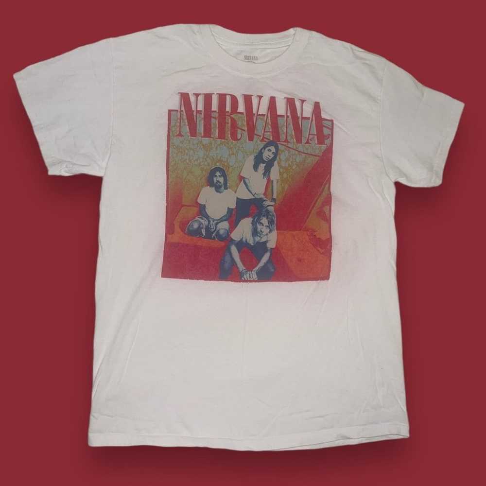 EUC Nirvana Graphic T-Shirt, Size Unisex Adult Me… - image 1