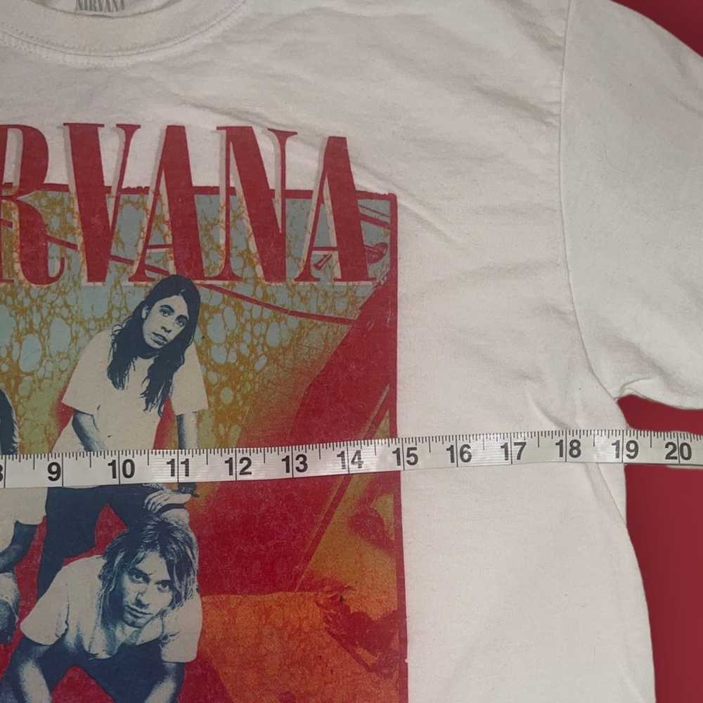 EUC Nirvana Graphic T-Shirt, Size Unisex Adult Me… - image 5