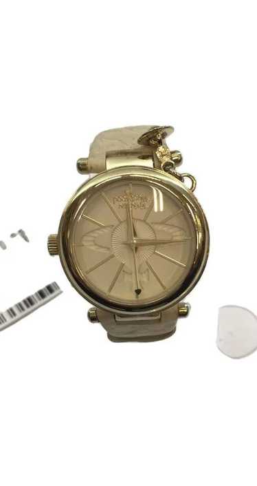 Vivienne Westwood Orb Logo Leather Watch