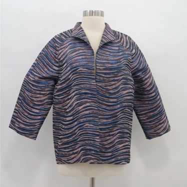 Vintage Misook Blazer Jacket Womens M Medium Open… - image 1