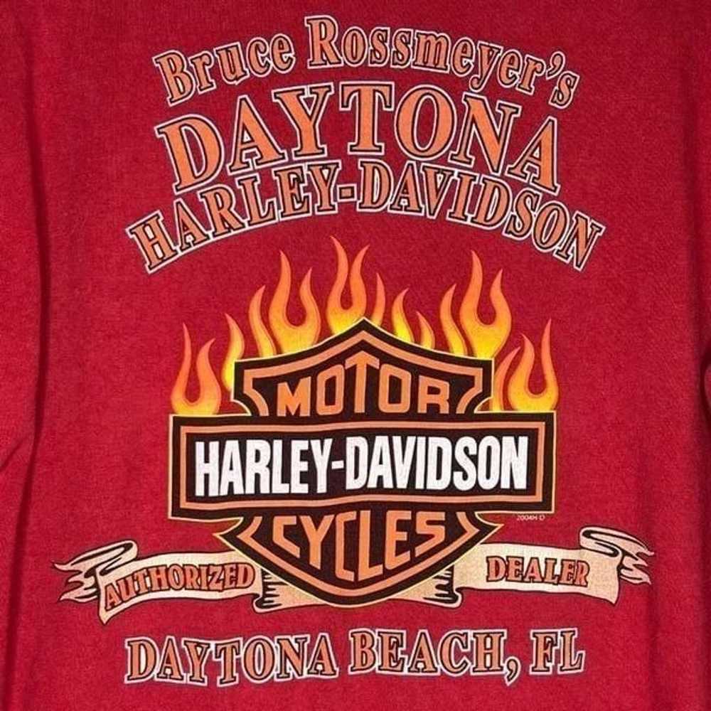 Vintage Harley Davidson Daytona Beach Florida Shi… - image 4