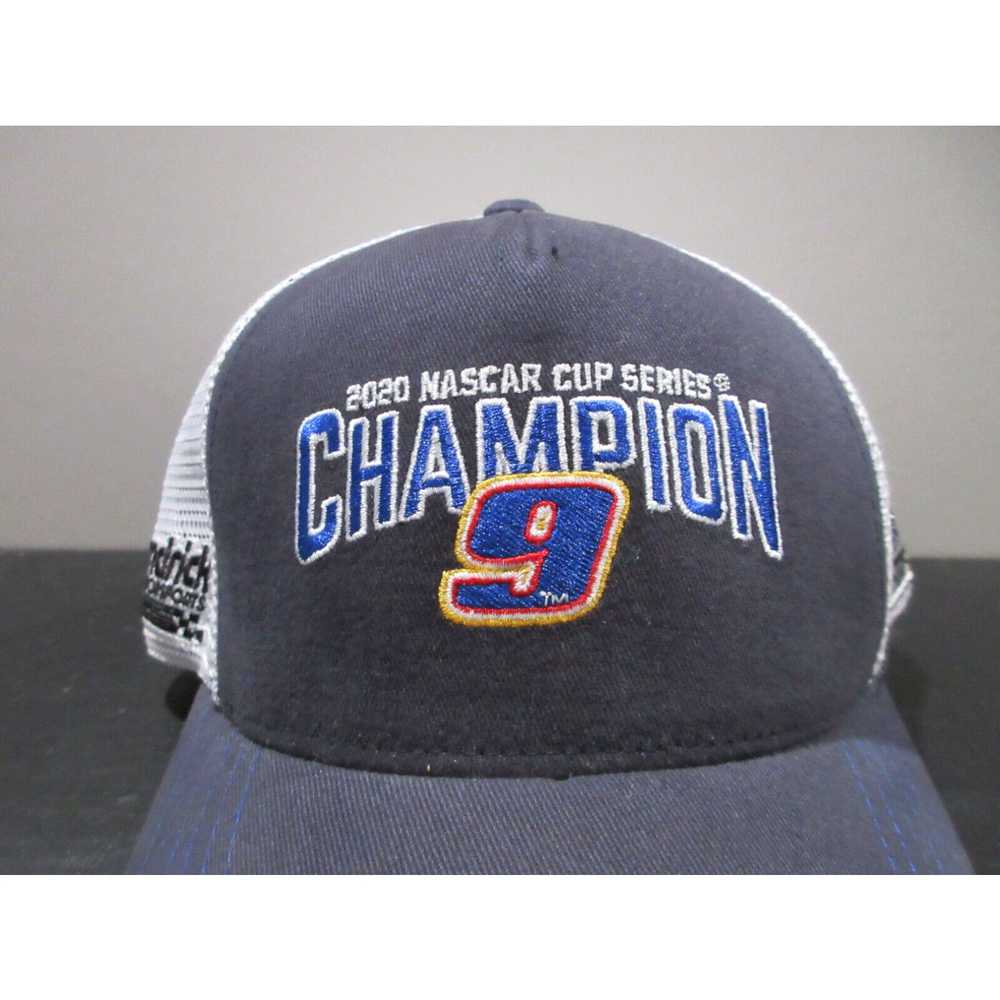 NASCAR Nascar Hat Cap Strap Back Blue White Chase… - image 2
