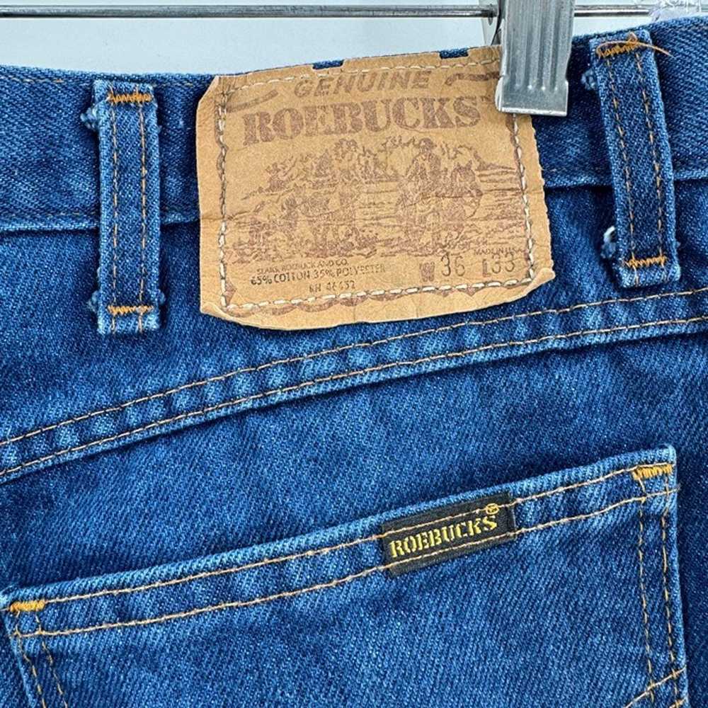 90's Genuine Sears Roebucks Men's Jeans Size 36X3… - image 3