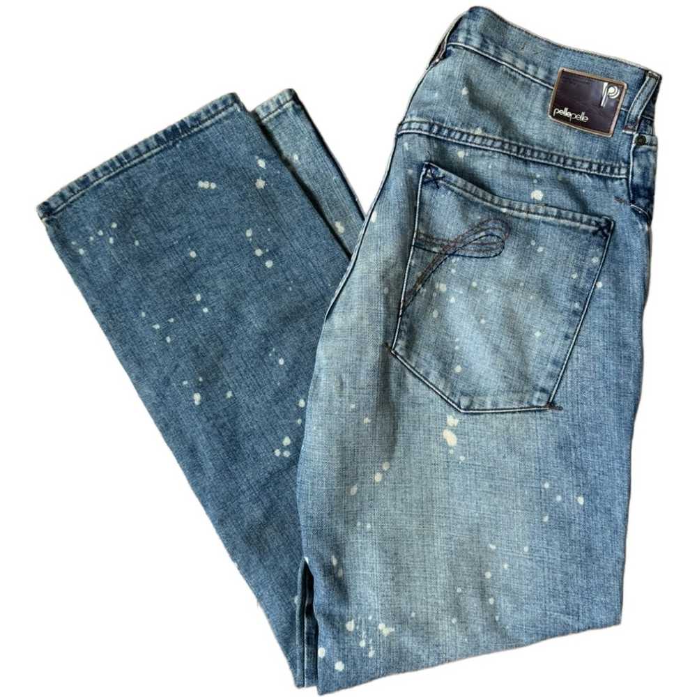 Vintage Y2K Pelle Pelle Denim Jeans Size 34x34 Me… - image 1