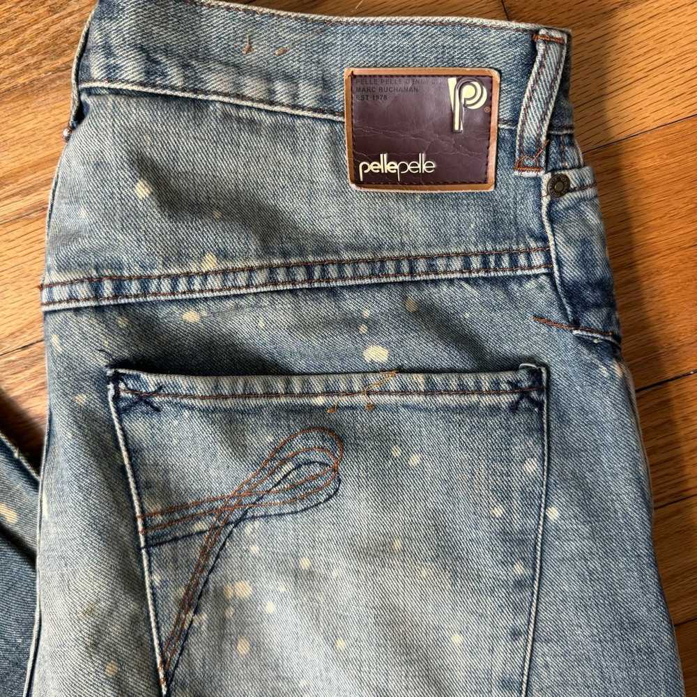 Vintage Y2K Pelle Pelle Denim Jeans Size 34x34 Me… - image 4