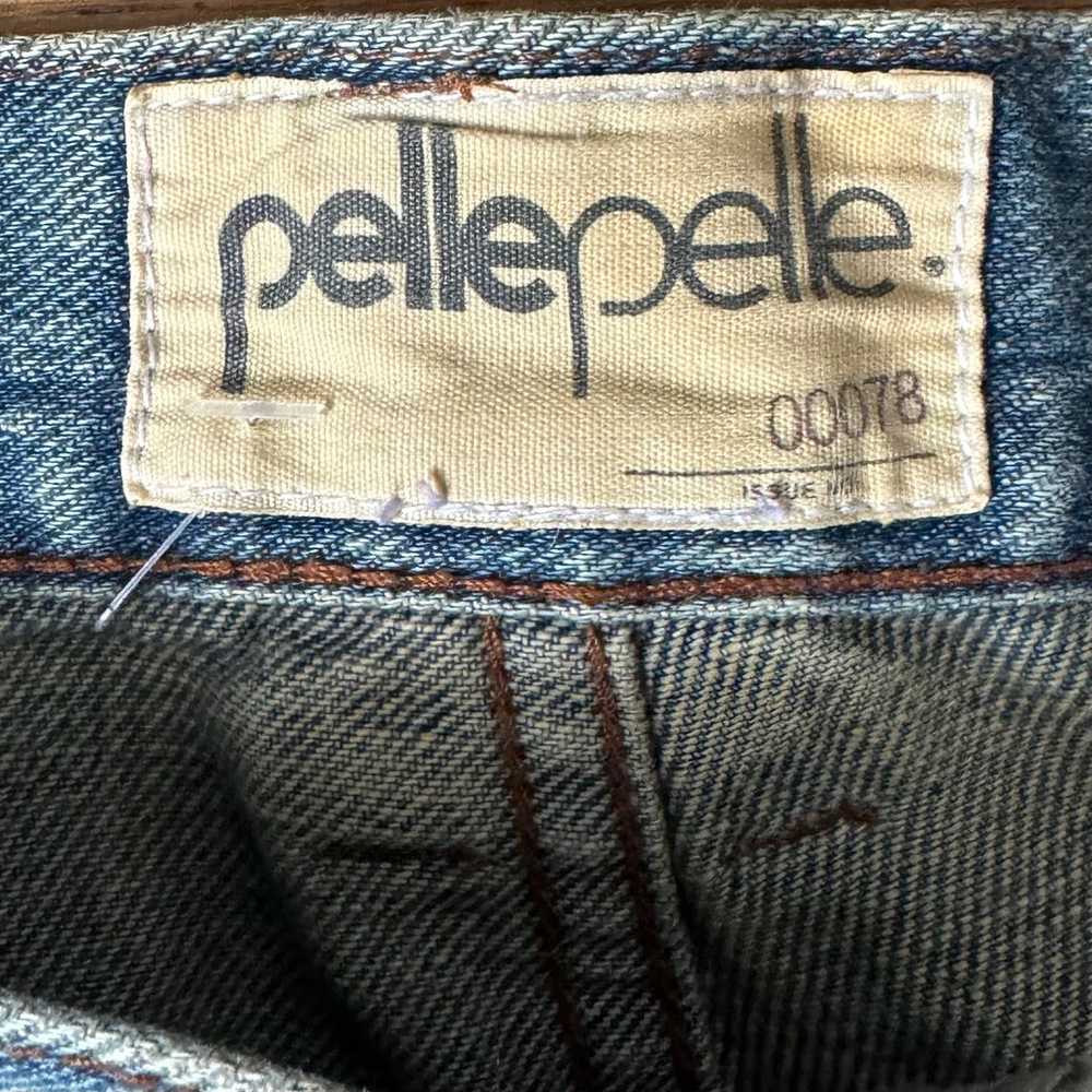 Vintage Y2K Pelle Pelle Denim Jeans Size 34x34 Me… - image 5