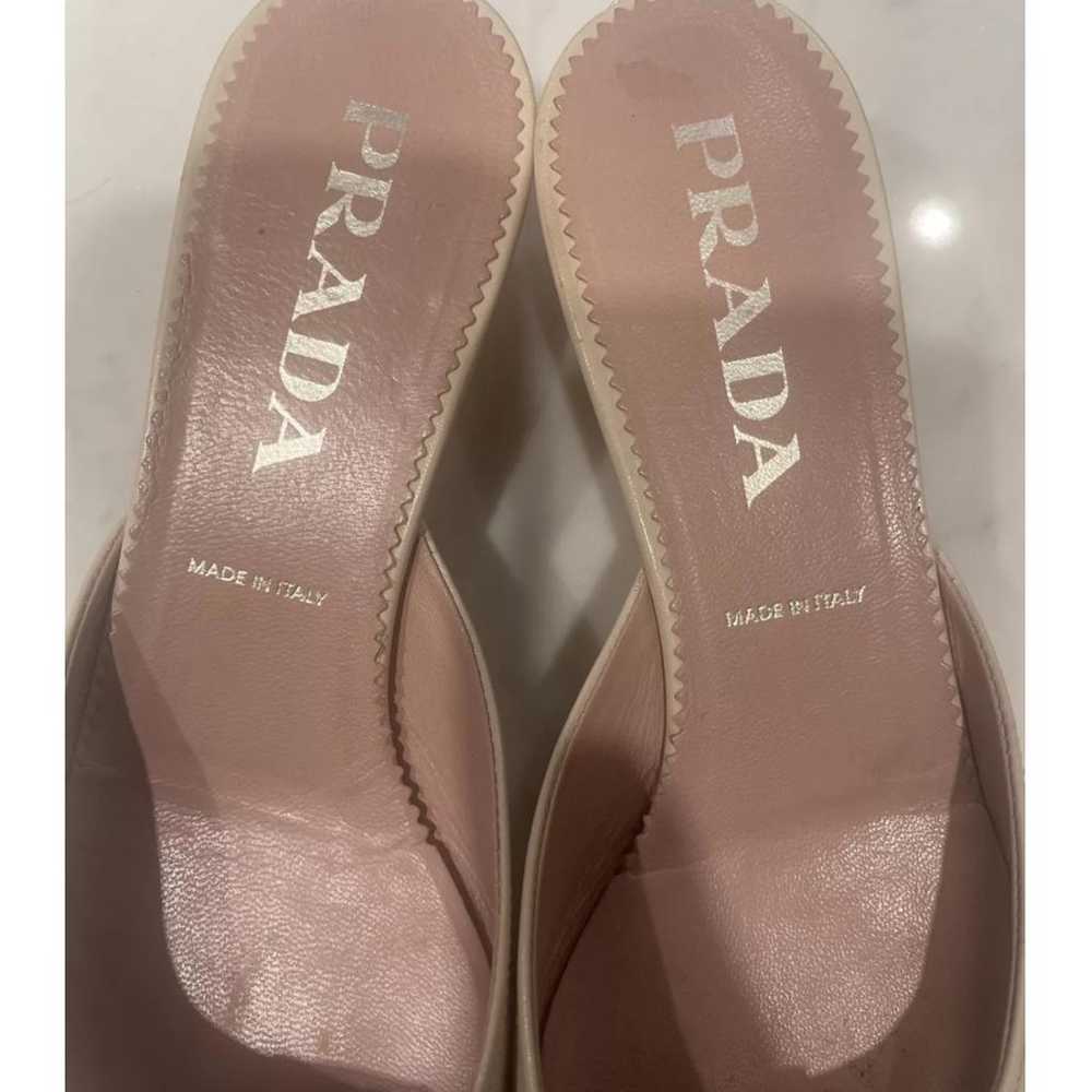 Prada Leather heels - image 2