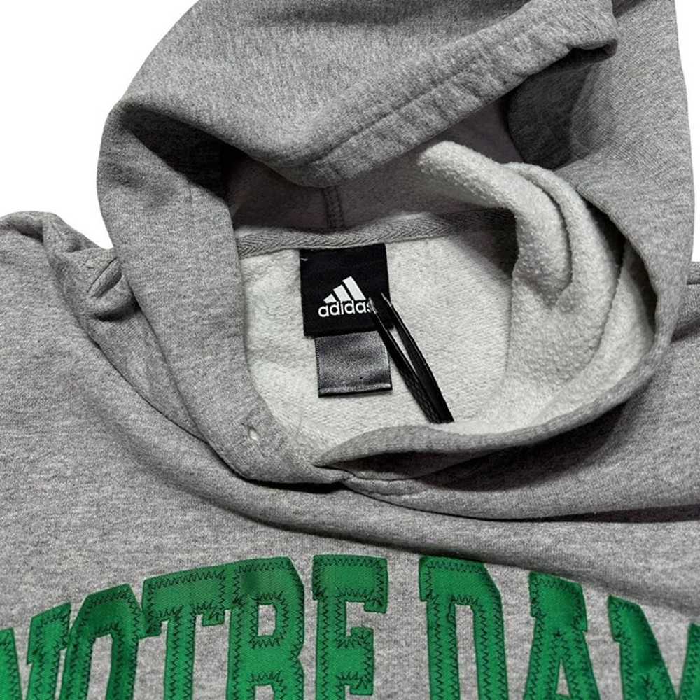 Y2K Notre Dame Adidas Hoodie - image 4