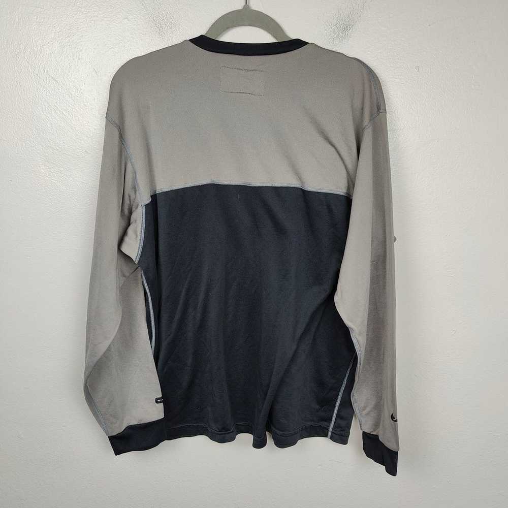 Vintage Nike ACG Sweatshirt Mens Large Gray Black… - image 7