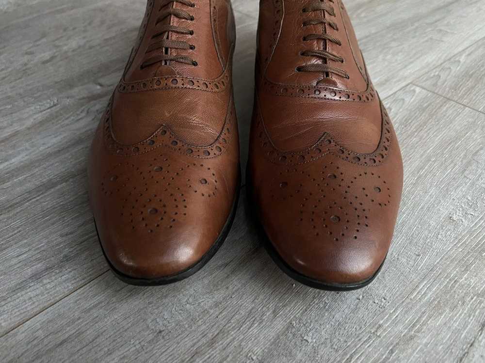 Gucci × Tom Ford GUCCI Shoes Leather Brown Oxford… - image 10