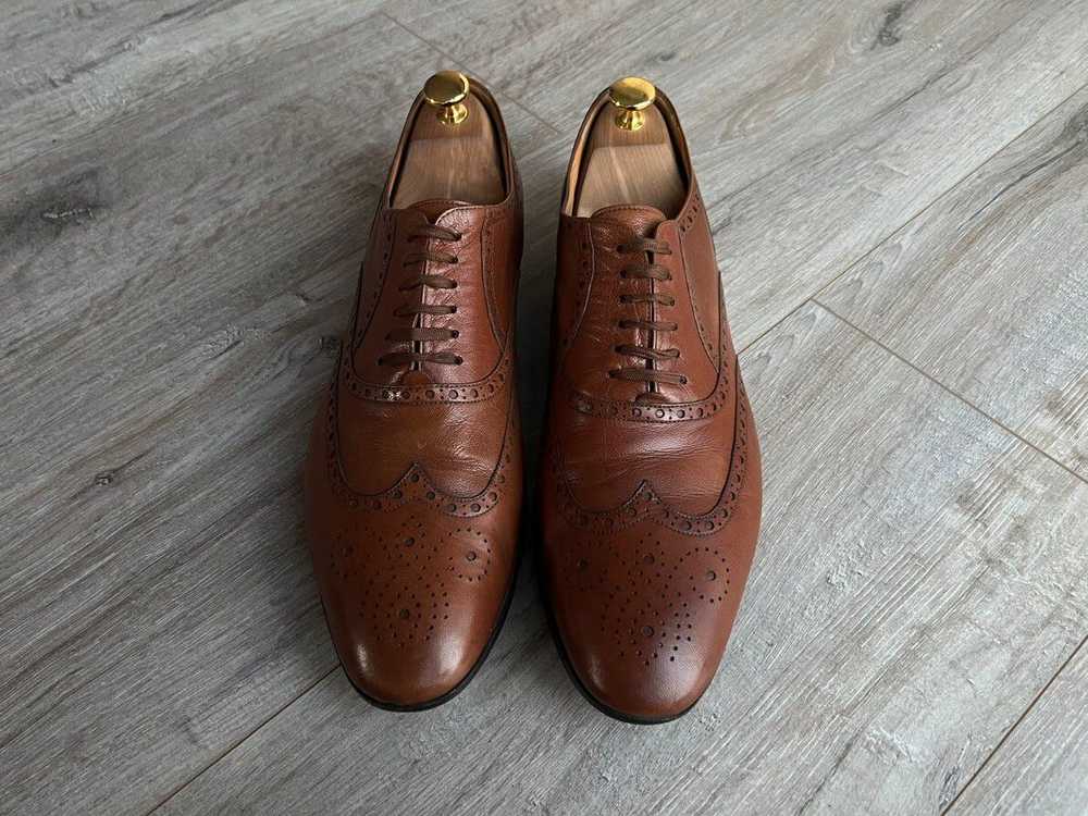 Gucci × Tom Ford GUCCI Shoes Leather Brown Oxford… - image 8