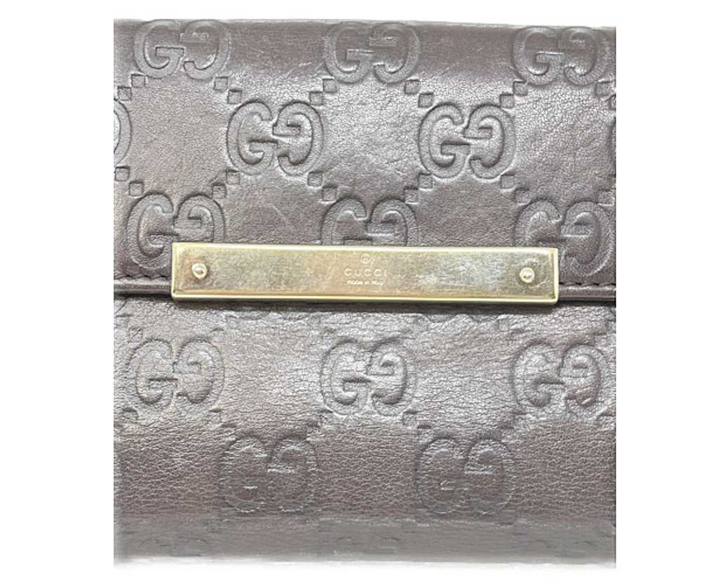 Gucci Gg Shima Long Wallet W Hook - image 3