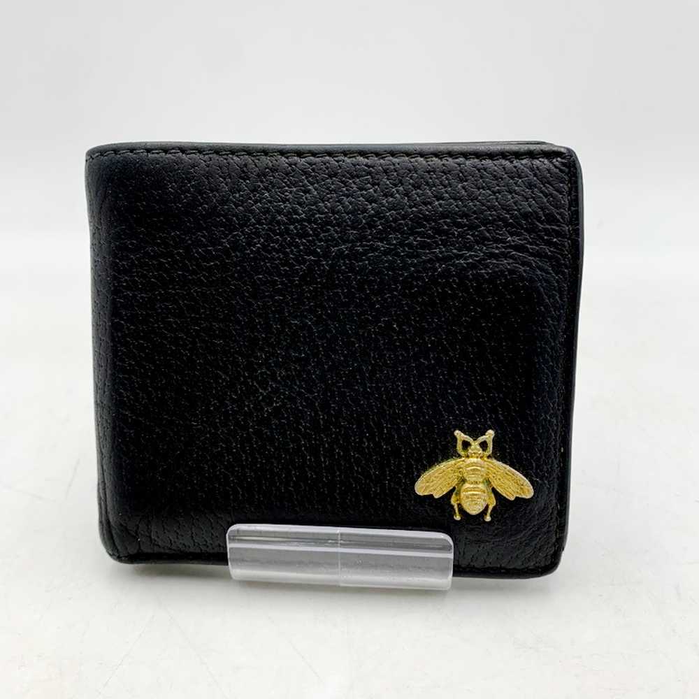 Men'S Gucci Animalier Leather Coin Wallet 522915 … - image 1