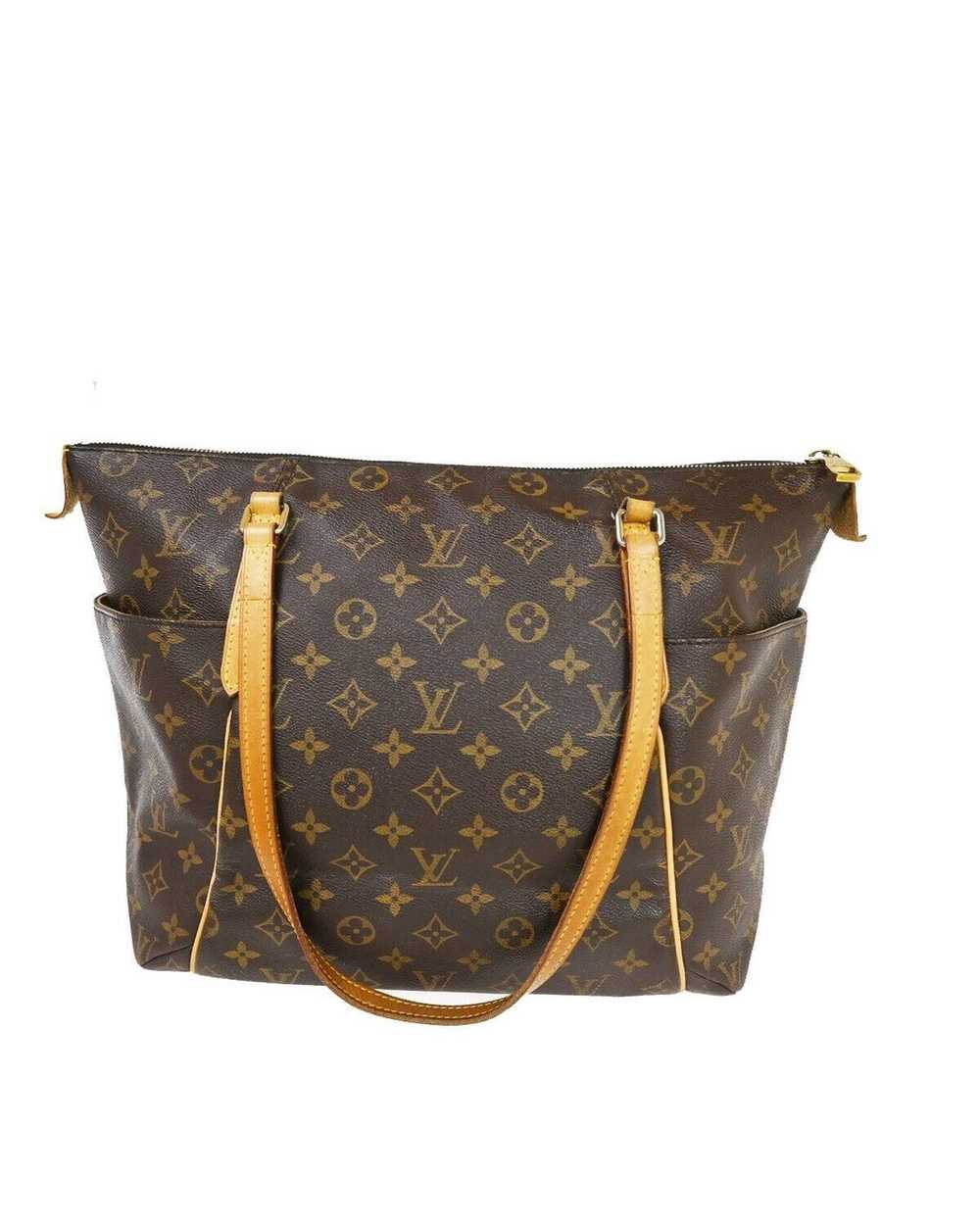 Louis Vuitton Brown Canvas Shoulder Bag - Versati… - image 3