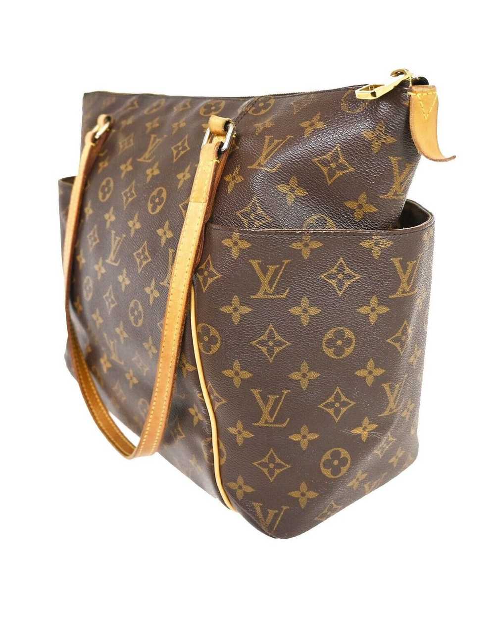 Louis Vuitton Brown Canvas Shoulder Bag - Versati… - image 4