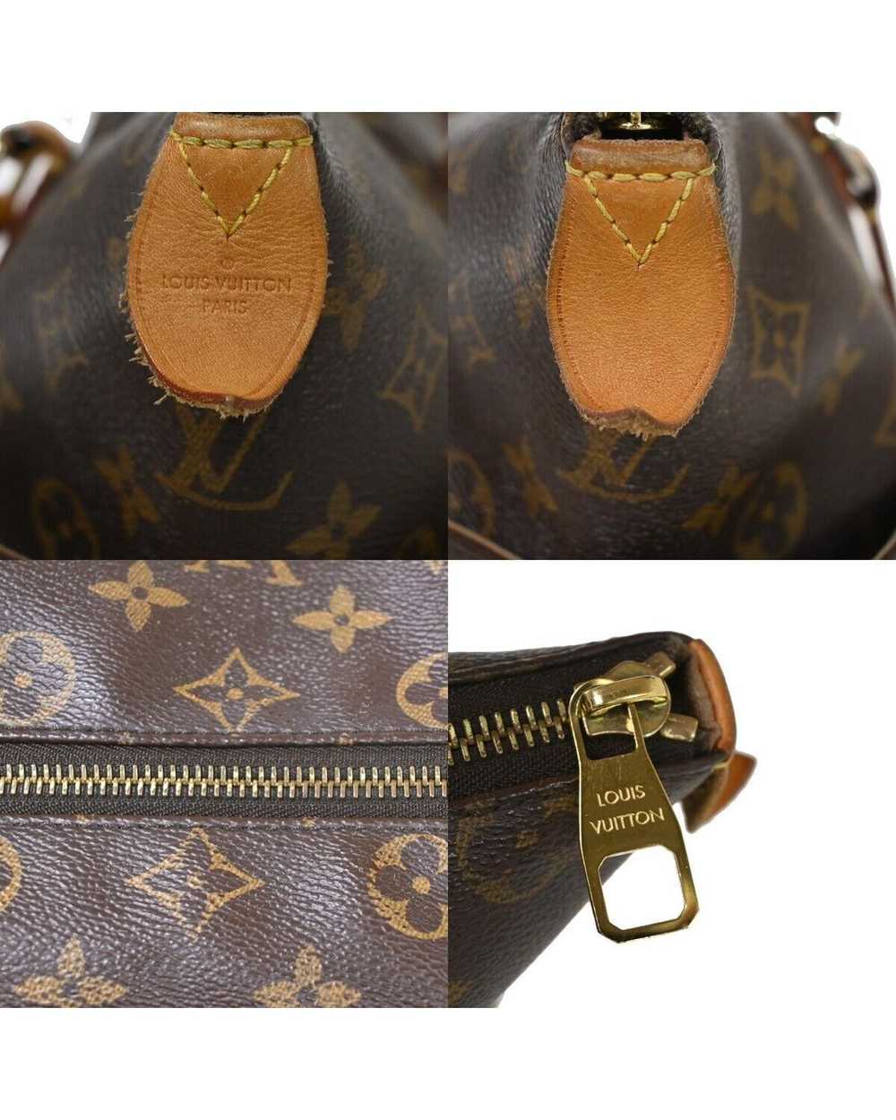 Louis Vuitton Brown Canvas Shoulder Bag - Versati… - image 9