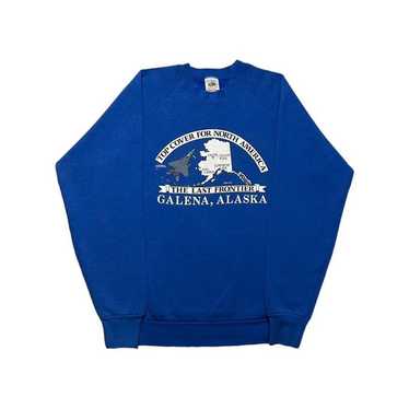 Vintage The Last Frontier Alaska Jet Crewneck - image 1