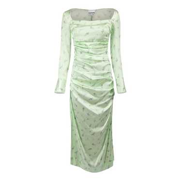 Ganni Spring Summer 2020 silk mid-length dress