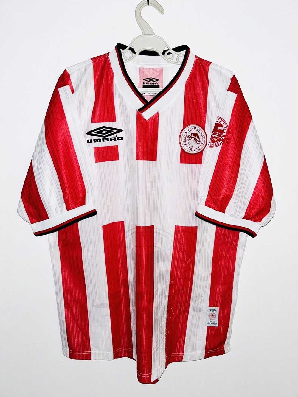 Soccer Jersey × Umbro × Vintage Olympiakos 2000/0… - image 1