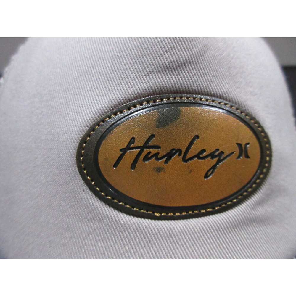 Hurley Hurley Hat Cap Snap Back Mens Gray Floral … - image 3