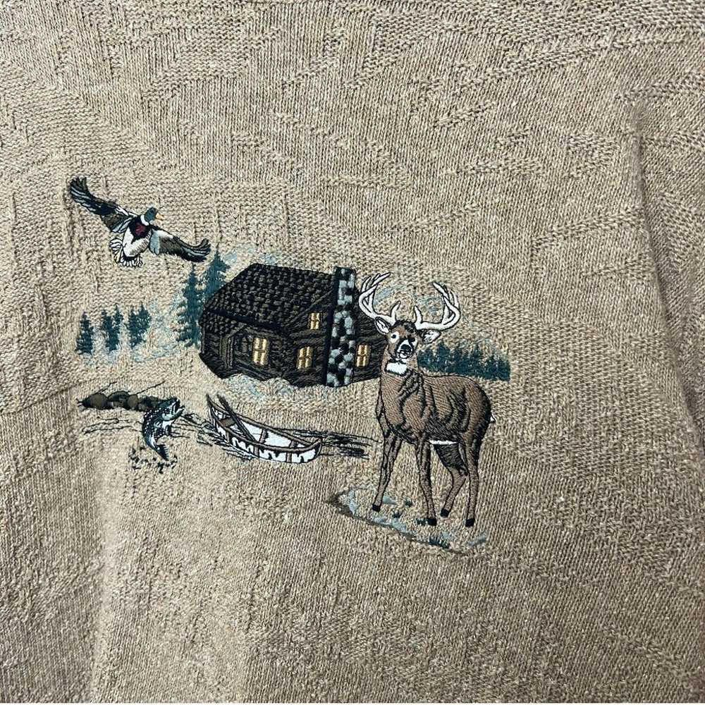 Vintage Shenandoah Men's L Textured Embroidered S… - image 3