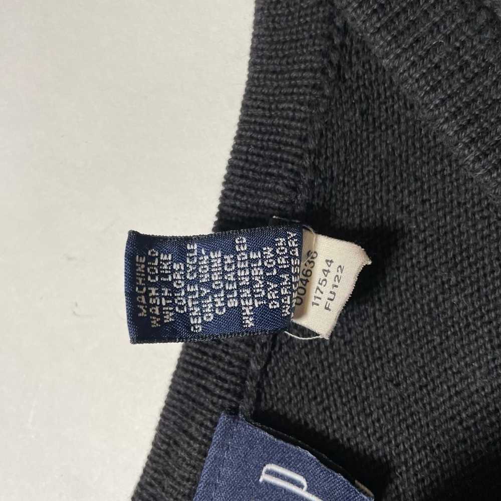 Vintage Gap Sweater Mens Extra Large Gray Black V… - image 4