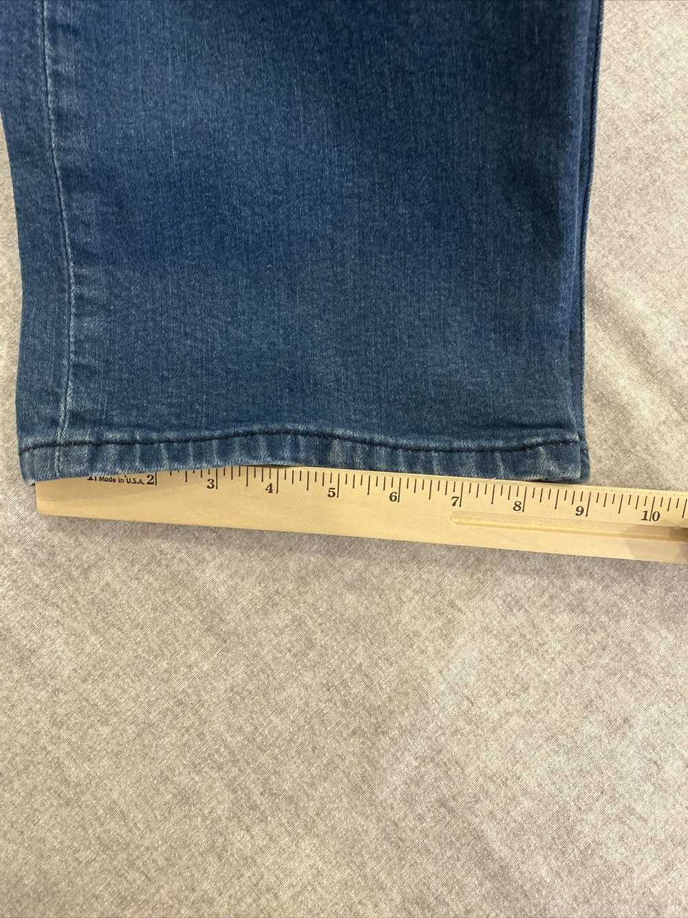 Levi's Levis 569 Jeans Mens 42x30 Blue Straight R… - image 10