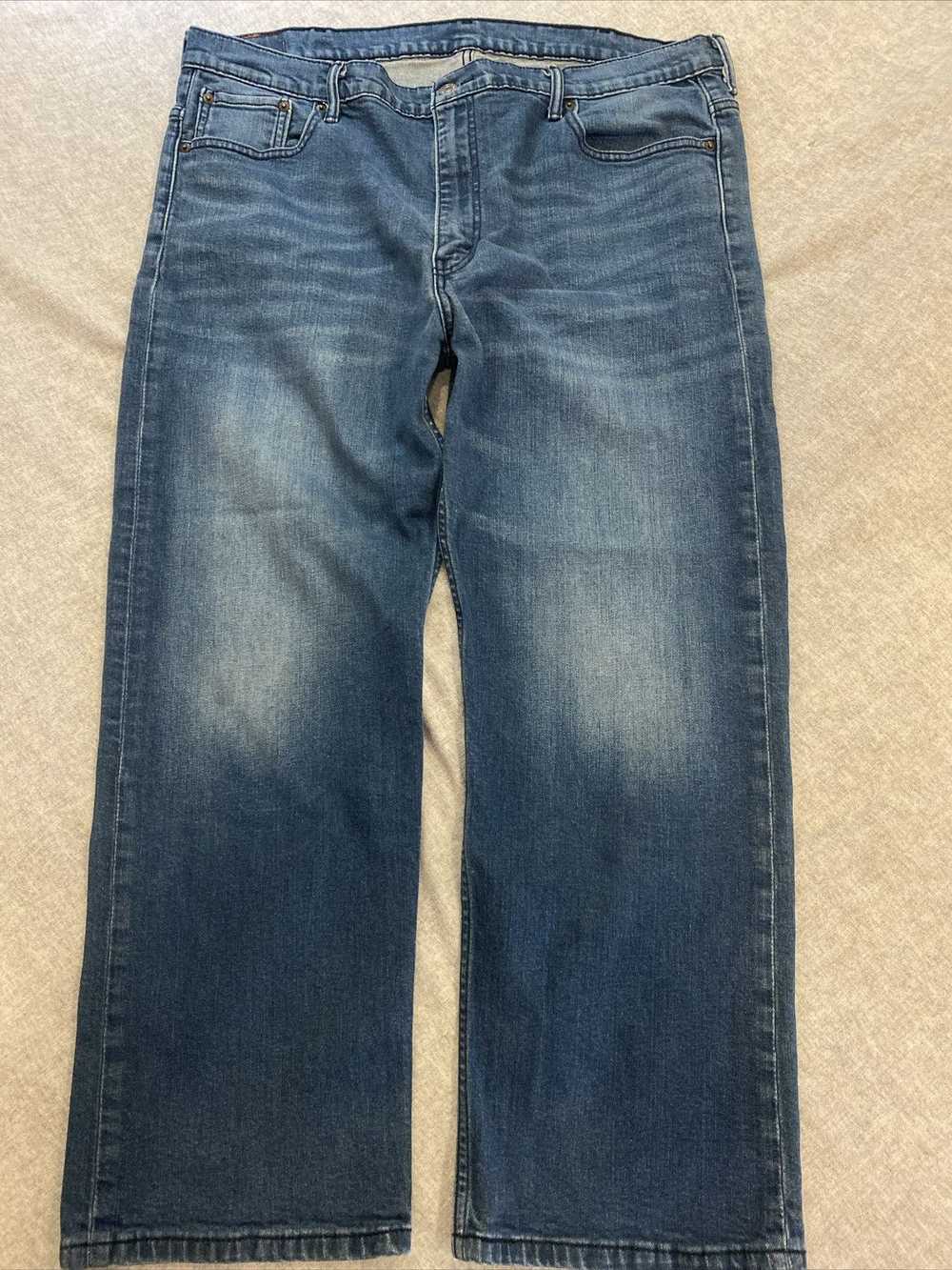 Levi's Levis 569 Jeans Mens 42x30 Blue Straight R… - image 1