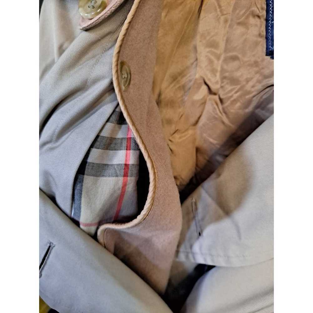 Burberrys Tan Trench Coat With Flannel and Camelh… - image 3