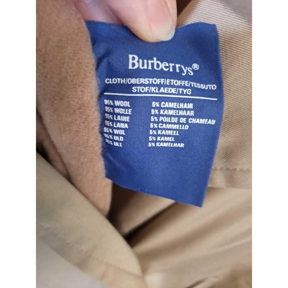 Burberrys Tan Trench Coat With Flannel and Camelh… - image 4