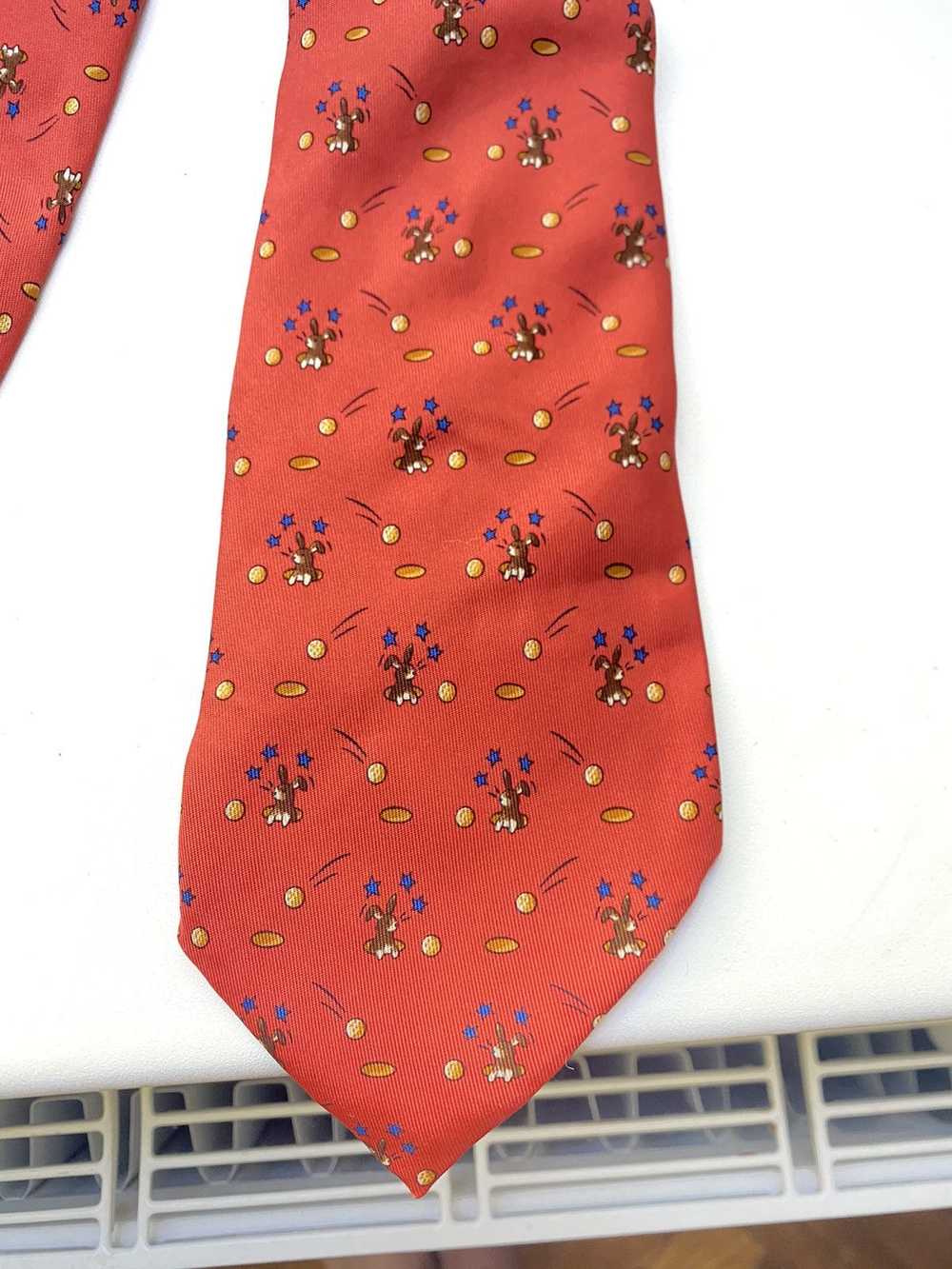 Designer × Hermes × Luxury Hermes Tie Very Rare 💗 - image 4