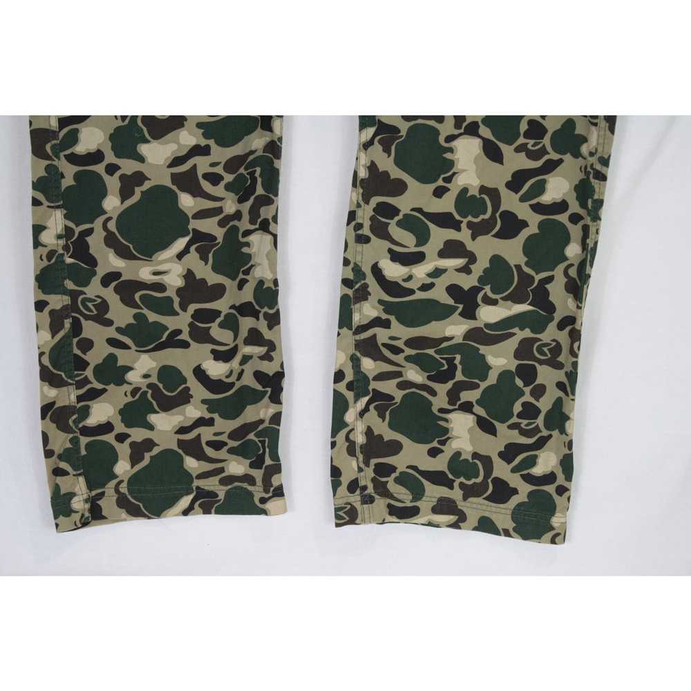 Vintage Vintage Frog Skin Duck Camo Baggy Cargo P… - image 3