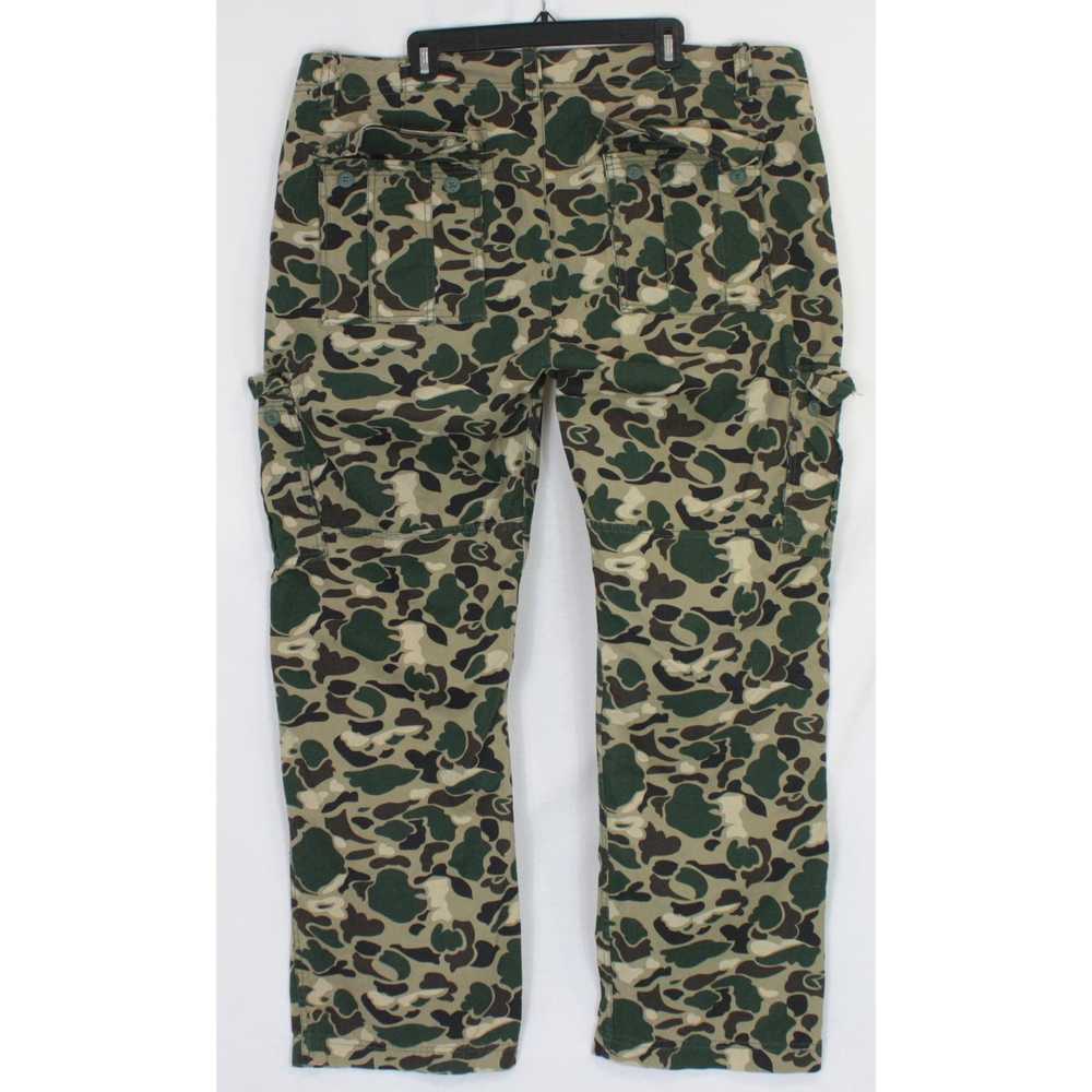 Vintage Vintage Frog Skin Duck Camo Baggy Cargo P… - image 4