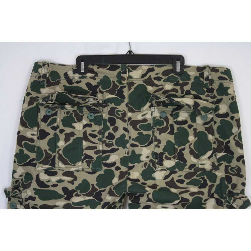 Vintage Vintage Frog Skin Duck Camo Baggy Cargo P… - image 5