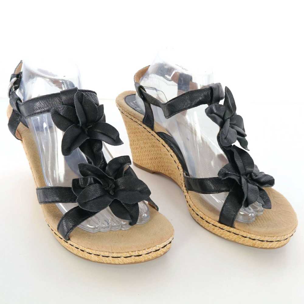 Vintage B.O.C. Born Concepts Wedge Sandals Heels … - image 2
