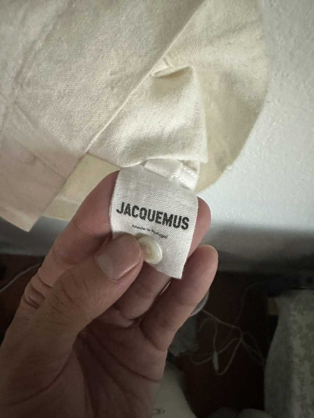 Jacquemus Blue Print ‘La Chemise Jean’ Button up - image 4