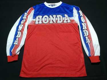 Vintage - Rare Vintage 80s Honda racing team moto… - image 1