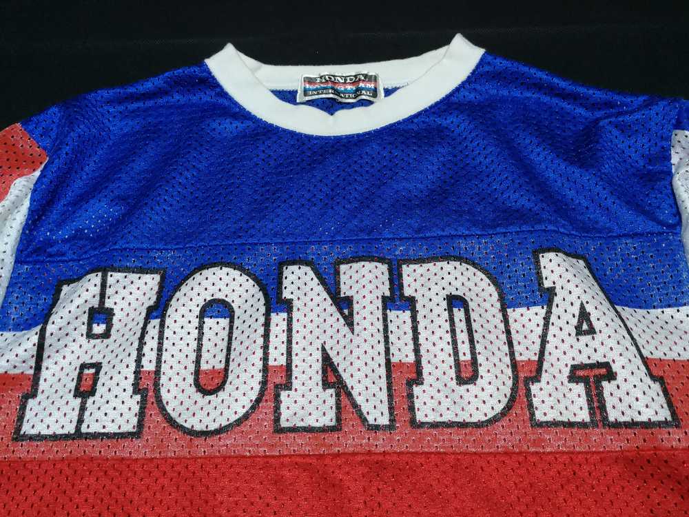 Vintage - Rare Vintage 80s Honda racing team moto… - image 2