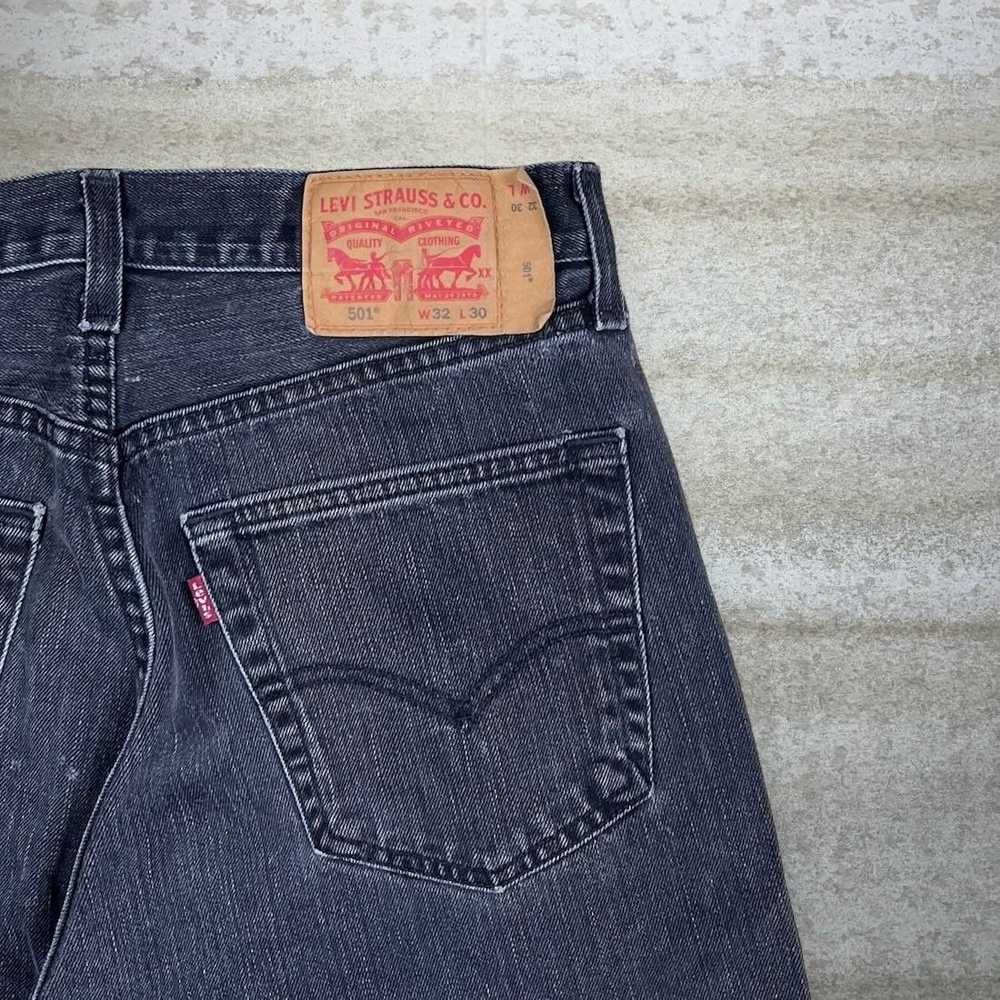 Levi's × Streetwear × Vintage Levis Jeans 501 Reg… - image 3