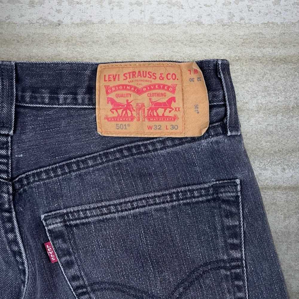 Levi's × Streetwear × Vintage Levis Jeans 501 Reg… - image 4