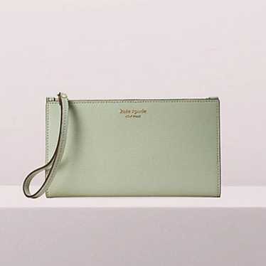 Kate Spade Sylvia Large Continental Wristlet In L… - image 1