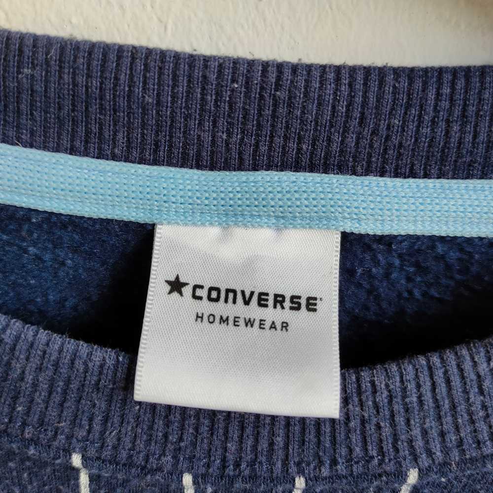 CONVERSE Big Embroidery Spell Out Stripe Pattern … - image 3