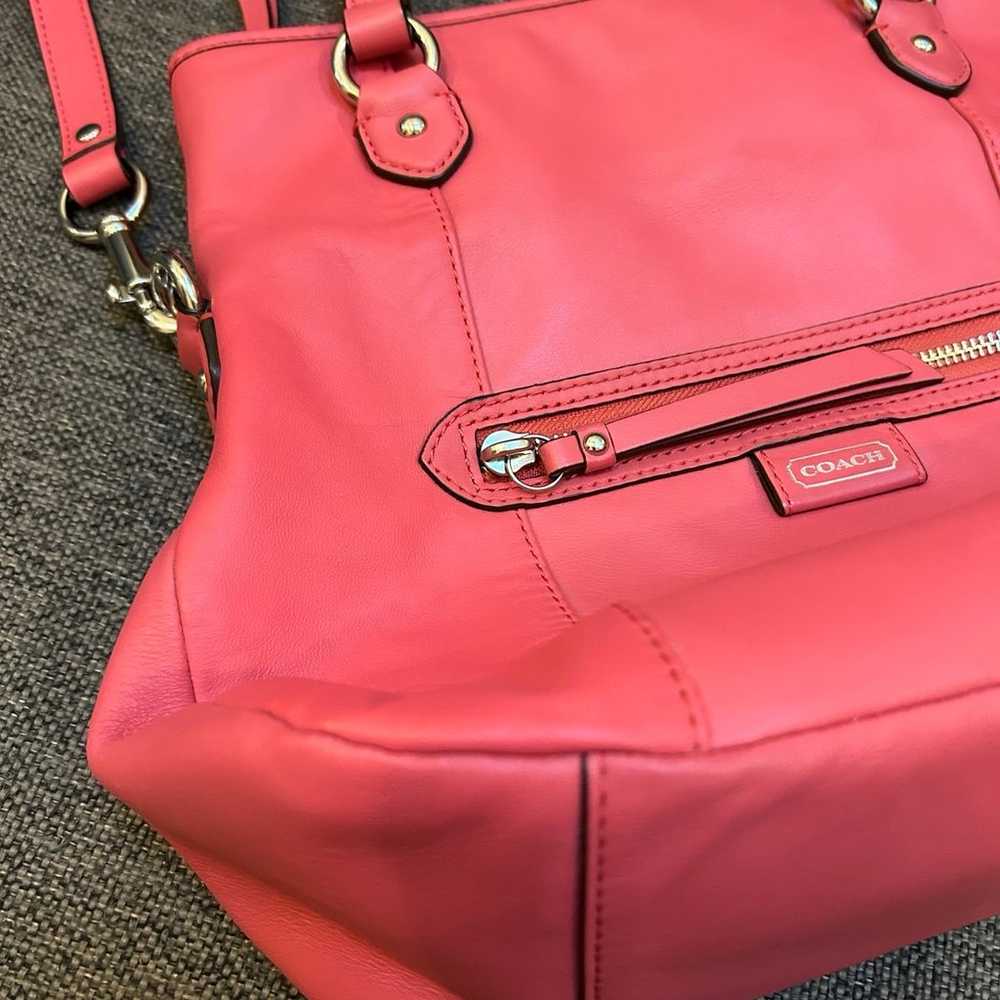 Coach handbag pink!!! - image 10