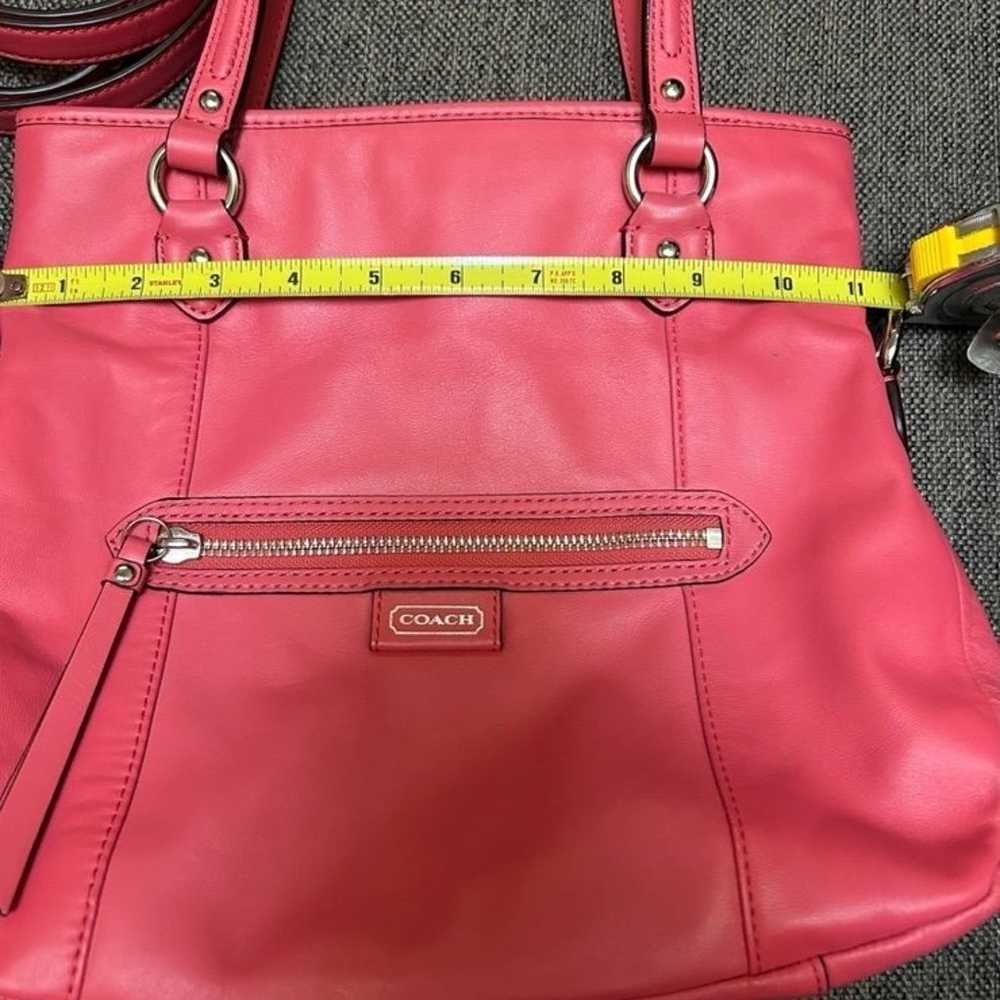Coach handbag pink!!! - image 11