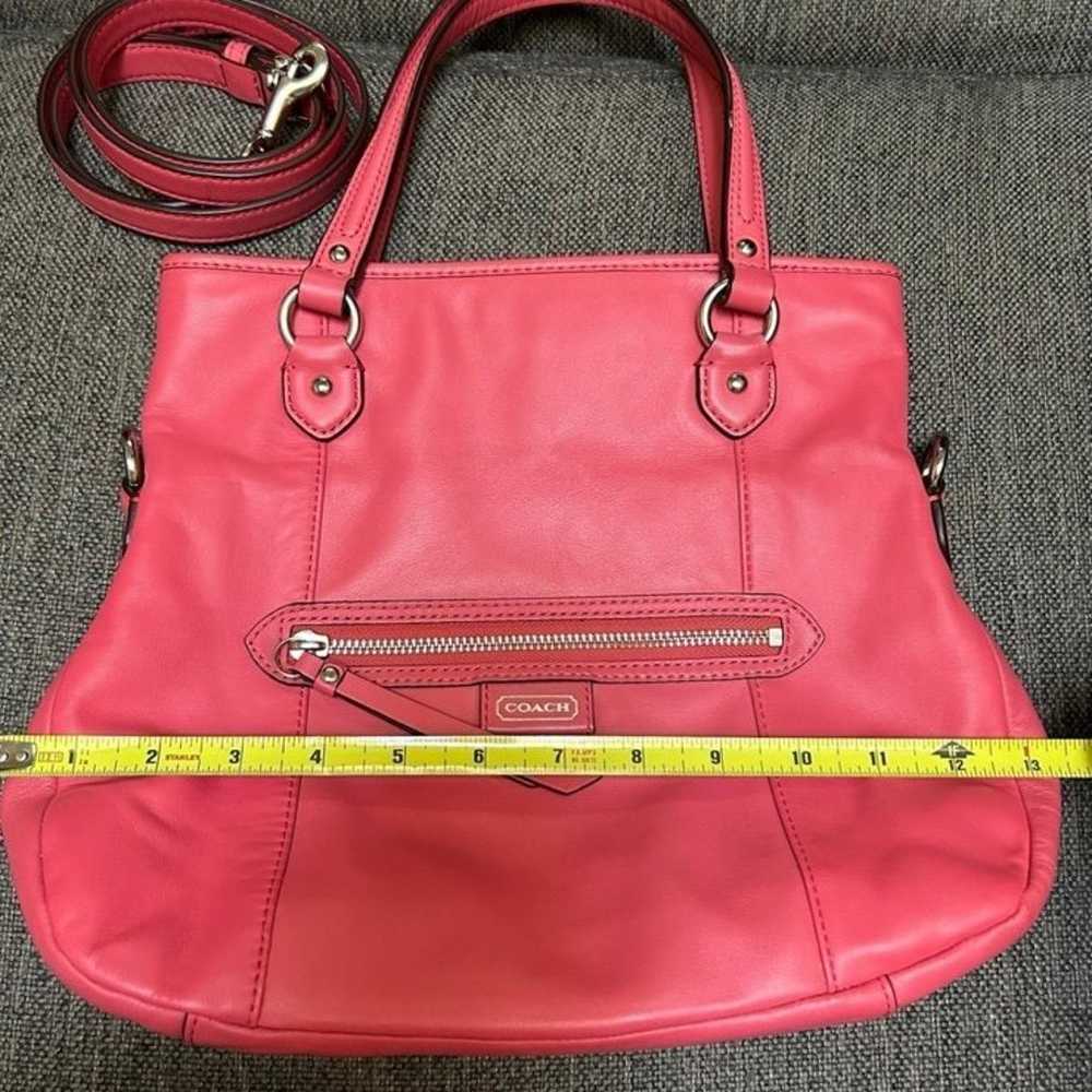 Coach handbag pink!!! - image 12