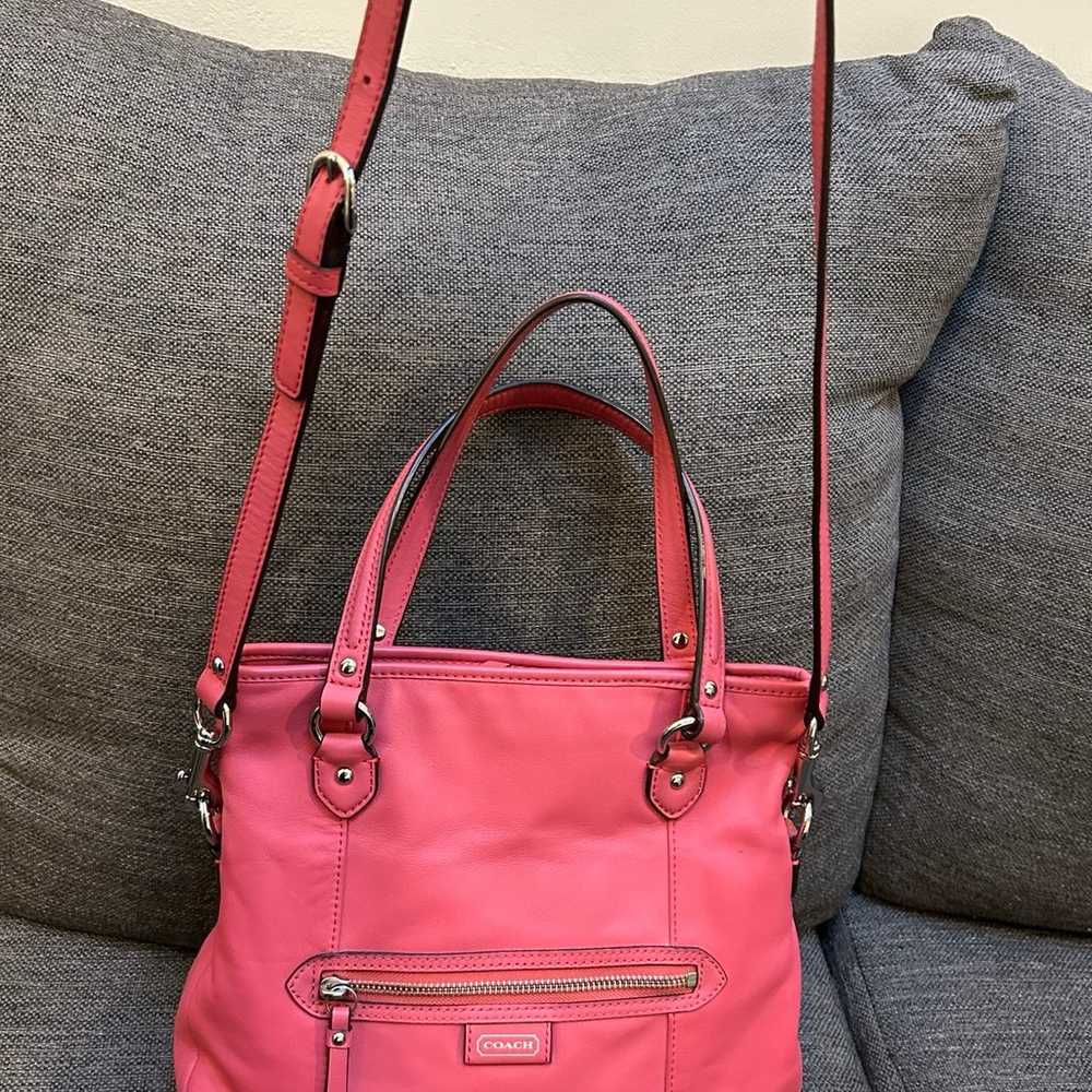 Coach handbag pink!!! - image 3