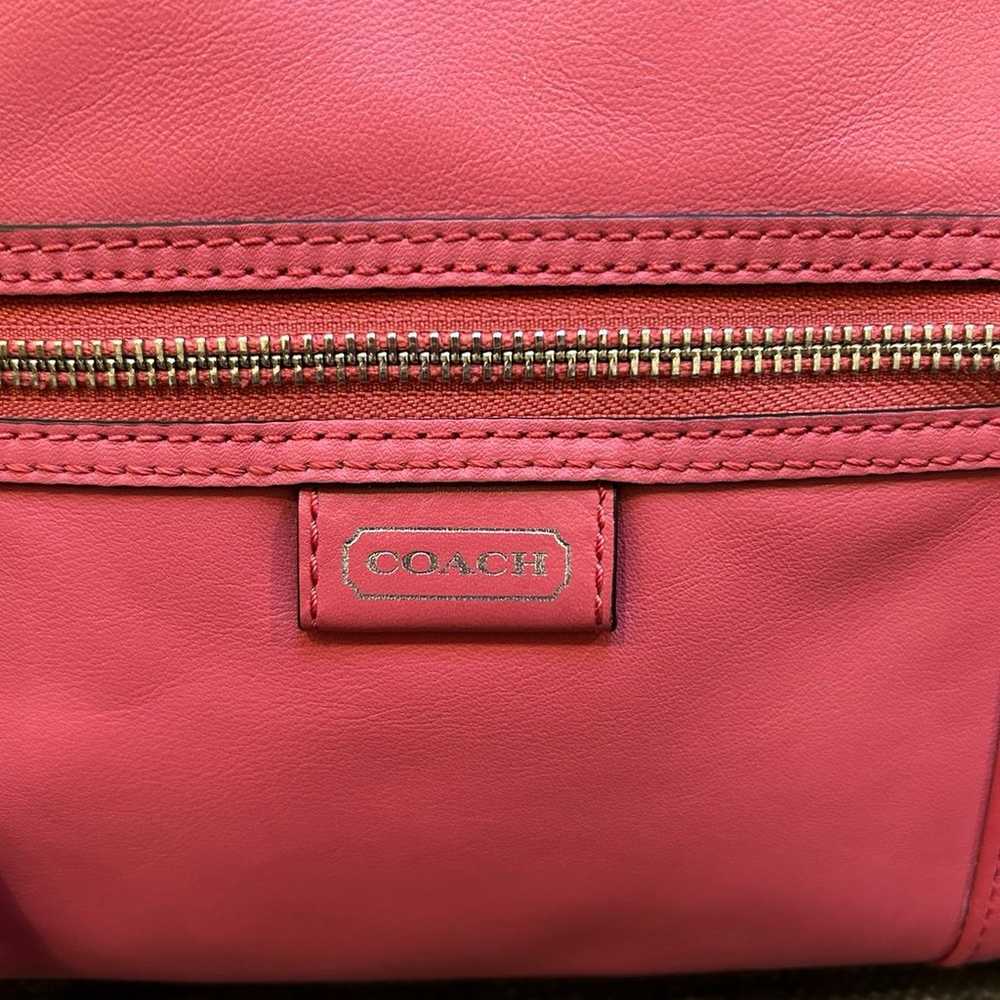 Coach handbag pink!!! - image 4