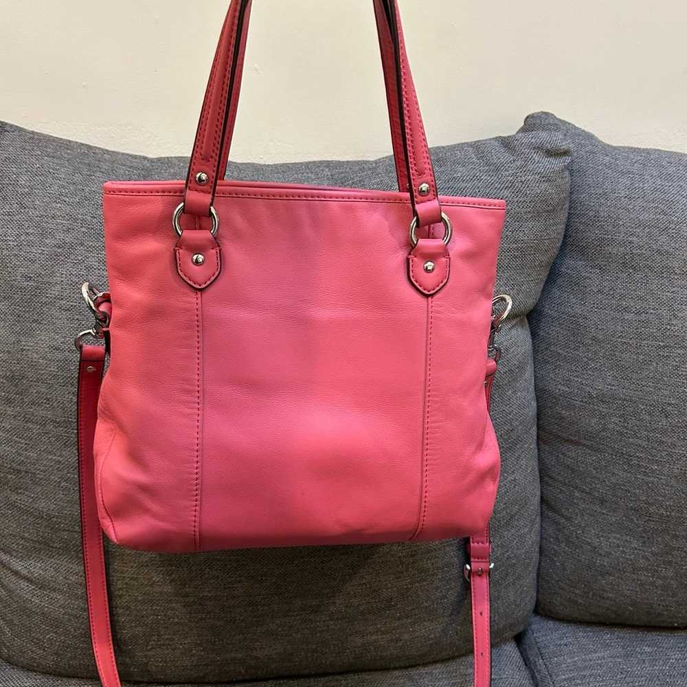 Coach handbag pink!!! - image 5