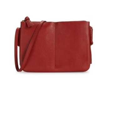 Madewell The Knotted Leather Crossbody Bag Red - image 1