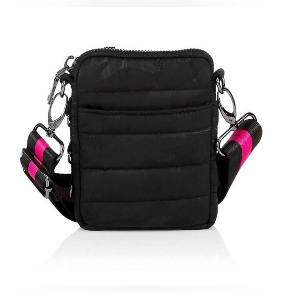 NWOT Think Rolyn The Cell Crossbody Black/Hot Pink - image 6